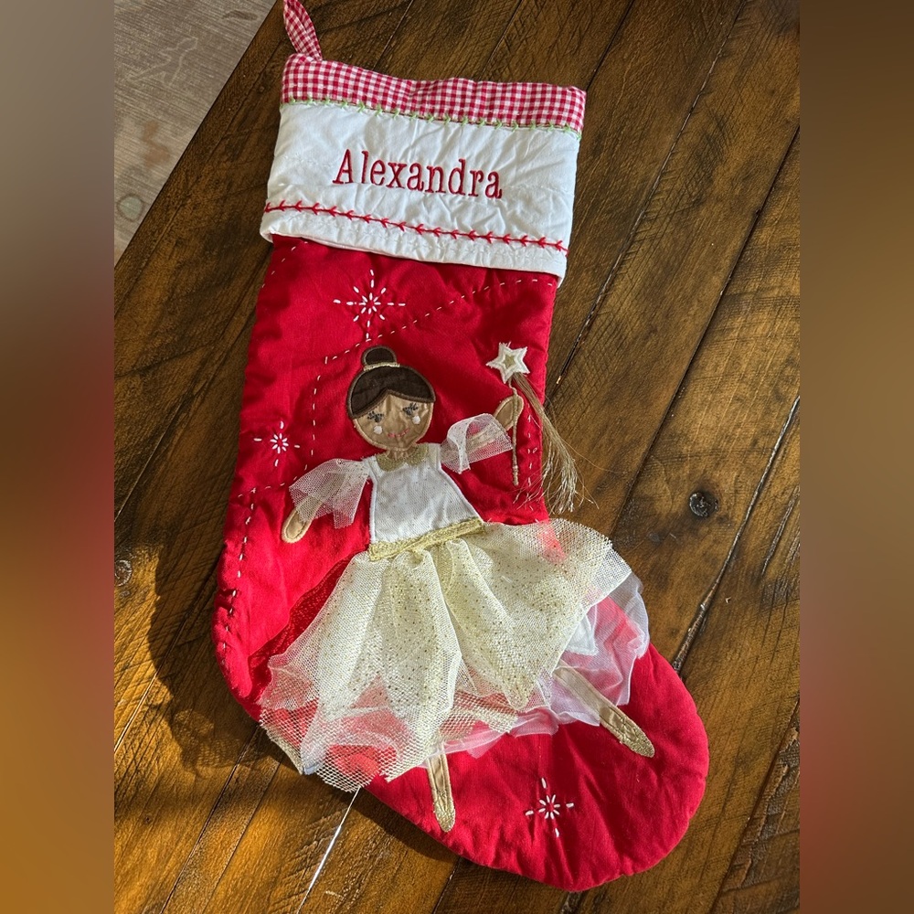 Pottery barn kids sticking. Name - Alexandra.